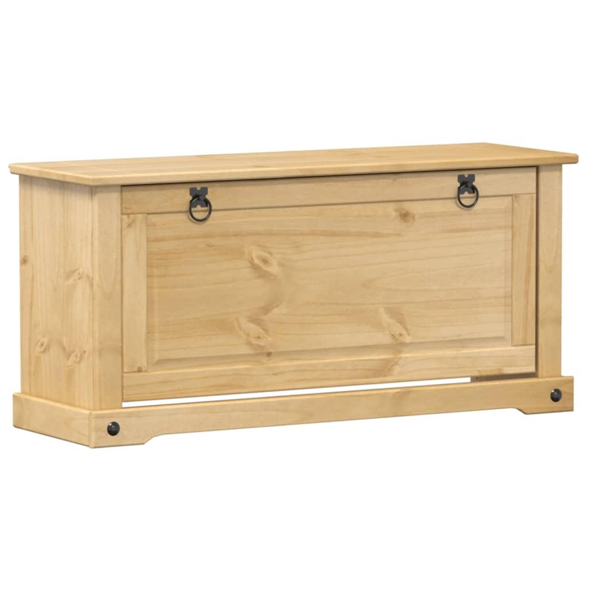 Voir la diapositive 2 : VIDAXL Armoire a chaussures  99x32x47 cm bois de pin massif