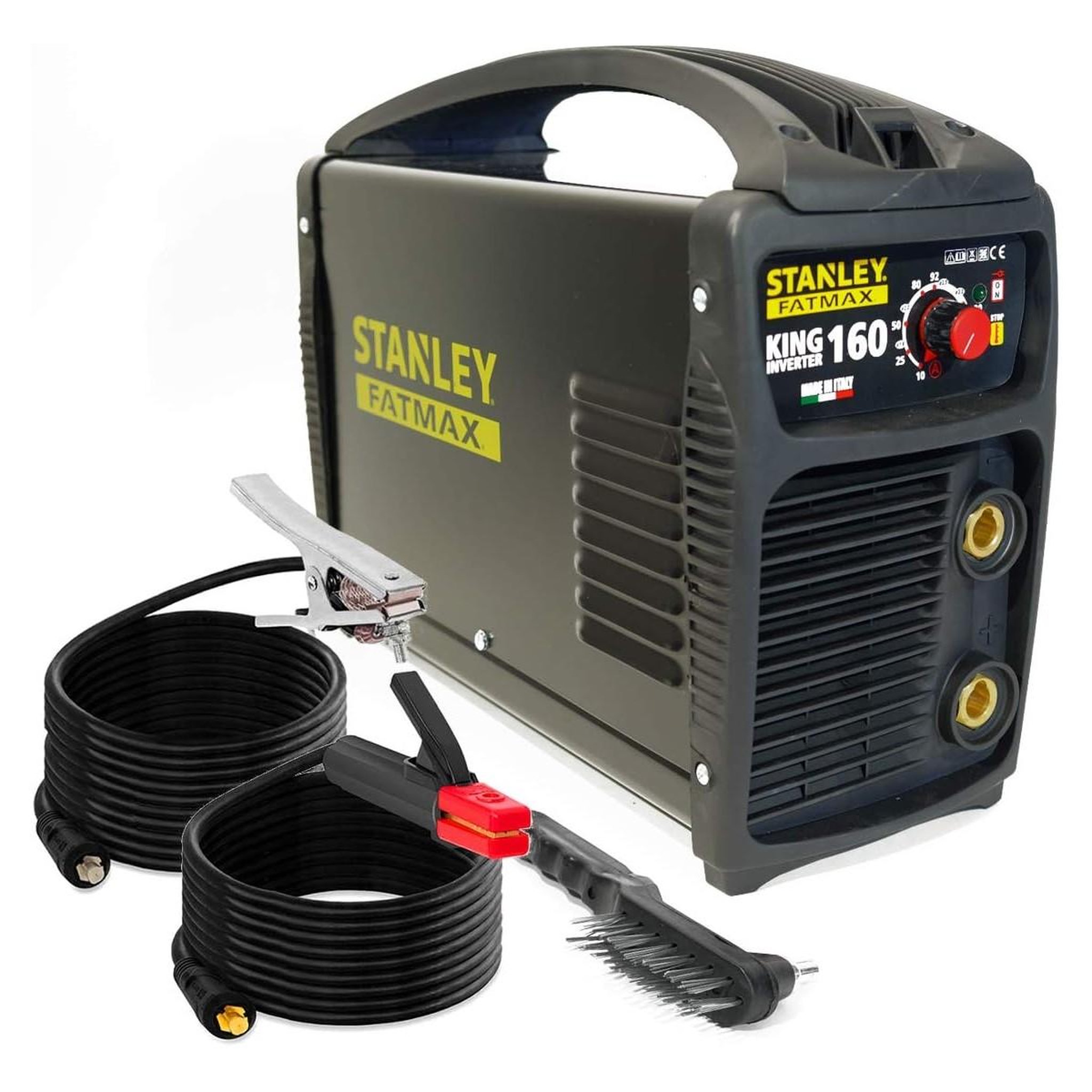 Voir la diapositive 2 : Stanley Poste à souder 160 ampères mma soudage cycle 100% en continu + cagoule automatique 9/13 stanley fatmax