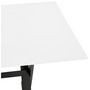 Voir la diapositive 4 : Paris Prix Table Design en Verre  Trinidad  160cm Blanc