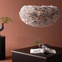 Voir la diapositive 5 : Paris Prix Lampe Suspension en plume  Nicola  75cm Gris