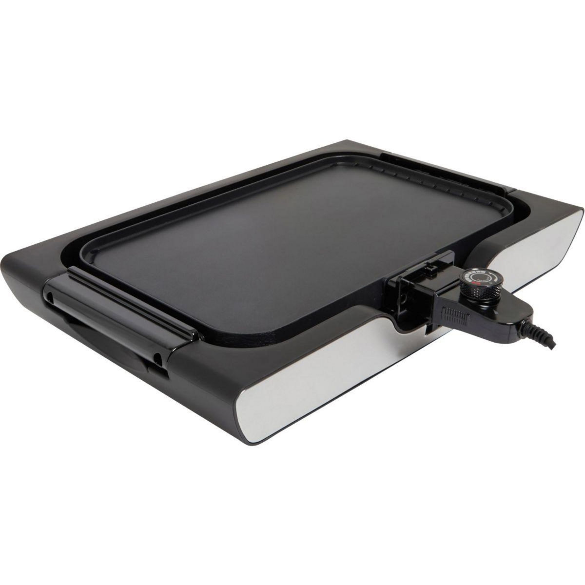 ESSENTIEL B Plancha électrique EPL 2 Delicia réversible à poser, 40x24 cm