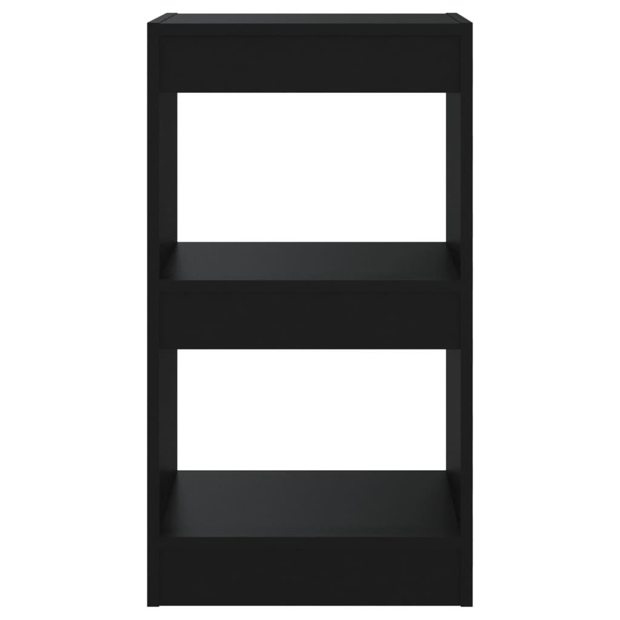 Voir la diapositive 3 : VIDAXL Bibliotheque/Cloison de separation Noir 40x30x72 cm