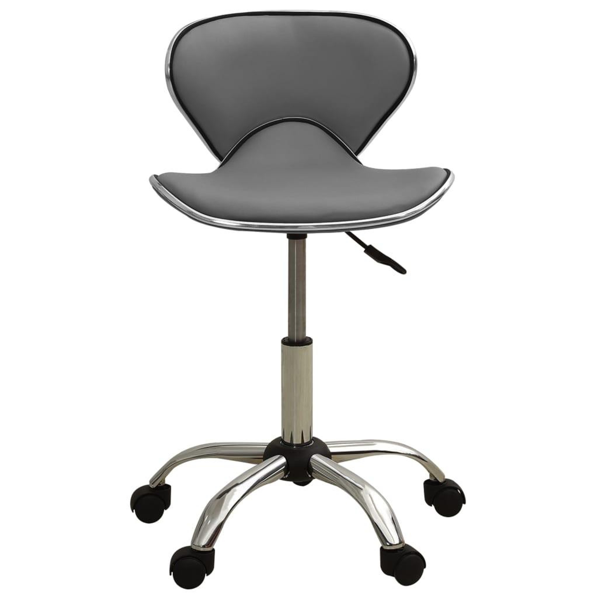 Voir la diapositive 2 : VIDAXL Chaise de bureau Gris Similicuir