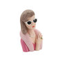 Voir la diapositive 1 : Paris Prix Statuette Déco Femme  Diva Paris  28cm Rose