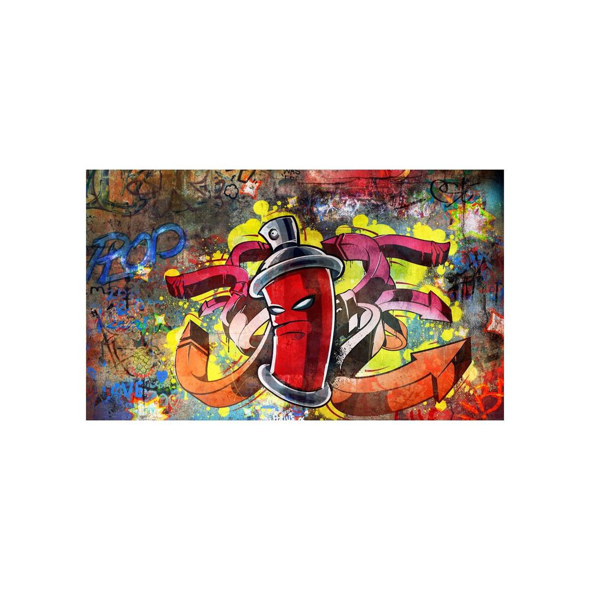 Voir la diapositive 2 : Paris Prix Papier peint   graffiti monster iii   270x450cm