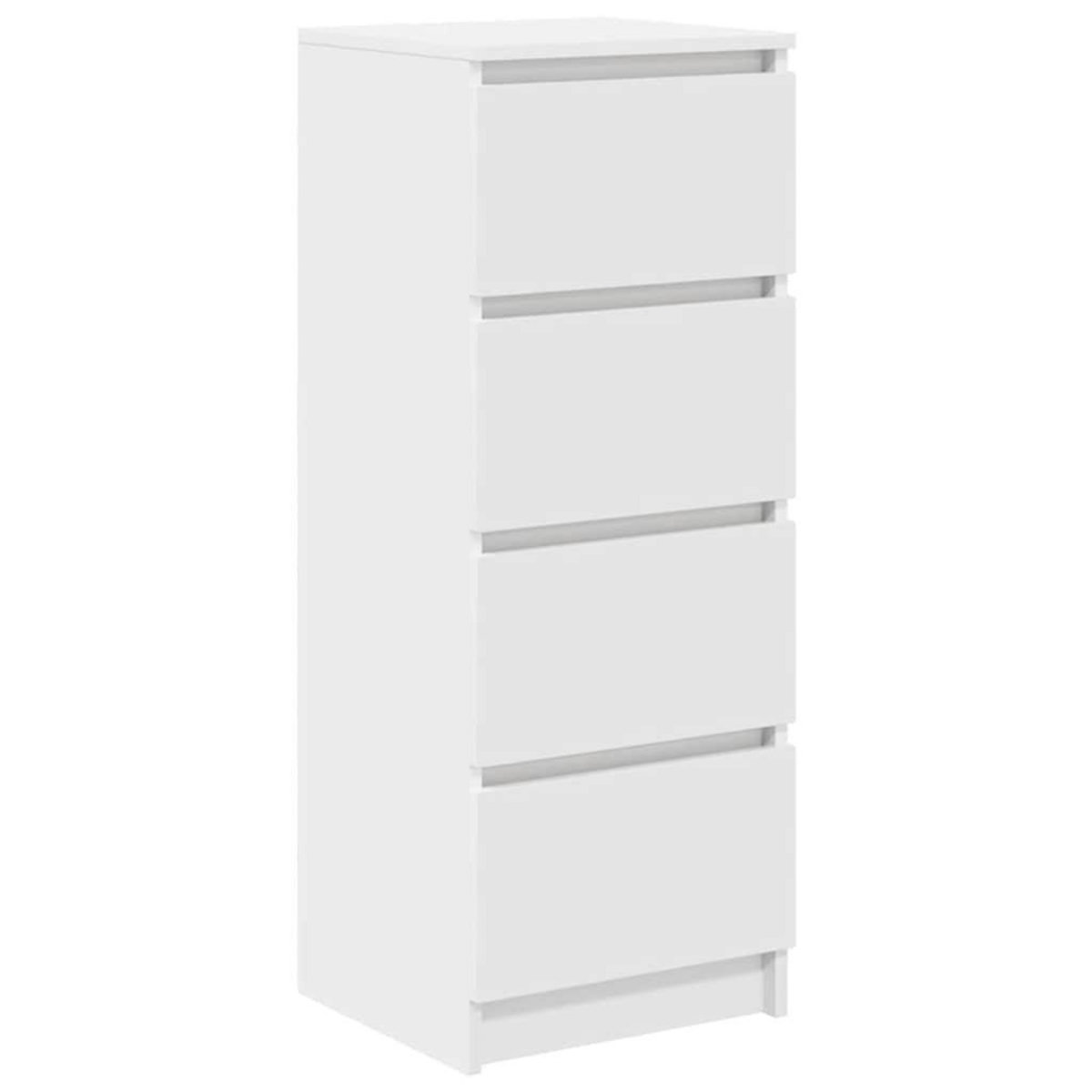 VIDAXL Buffet blanc 37,5x35x99 cm bois d'ingenierie