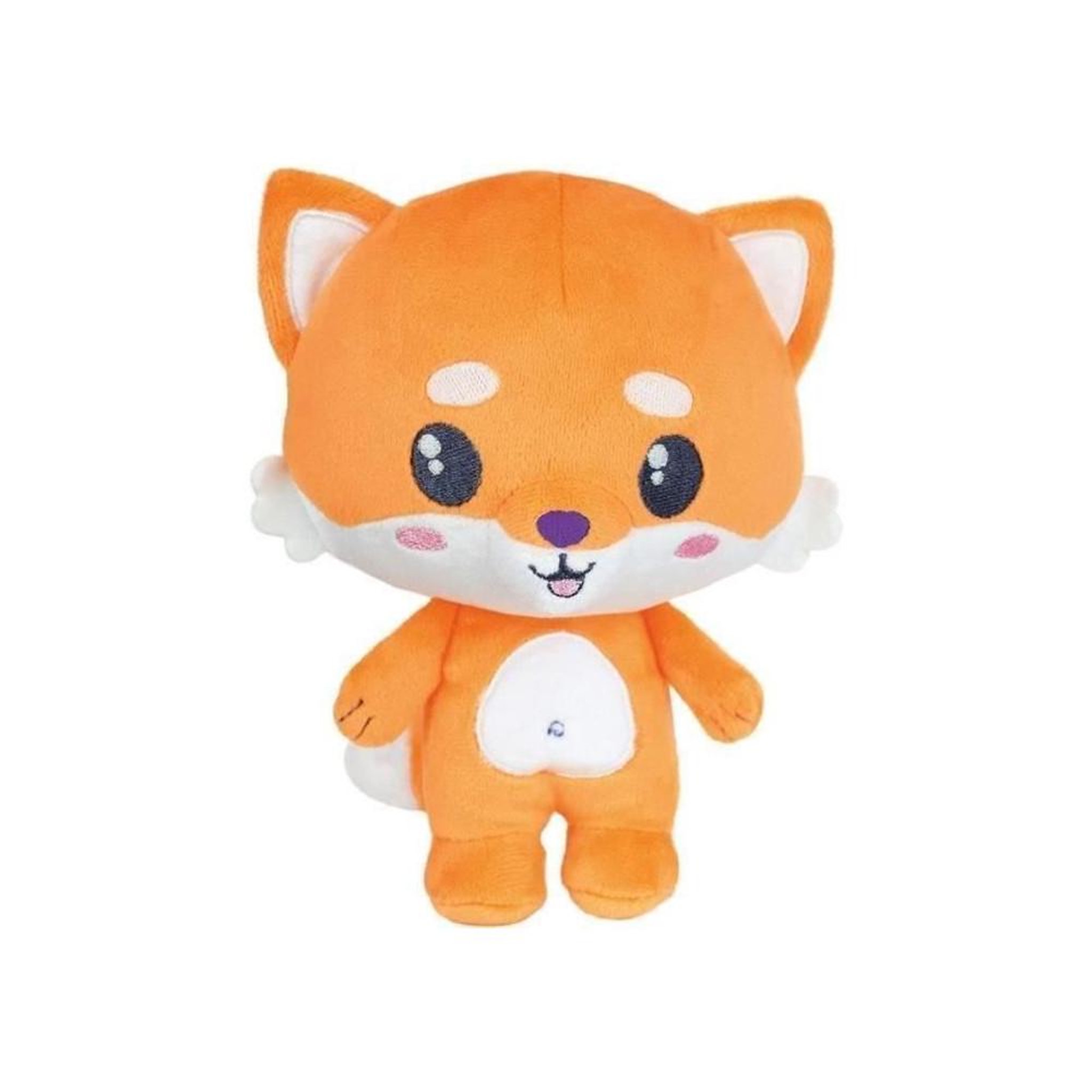 Voir la diapositive 2 : JEMINI Peluche lumineuse naturelle - JEMINI - Luminou renard mini mim's - Fonctionne sans pile - +/- 15 cm