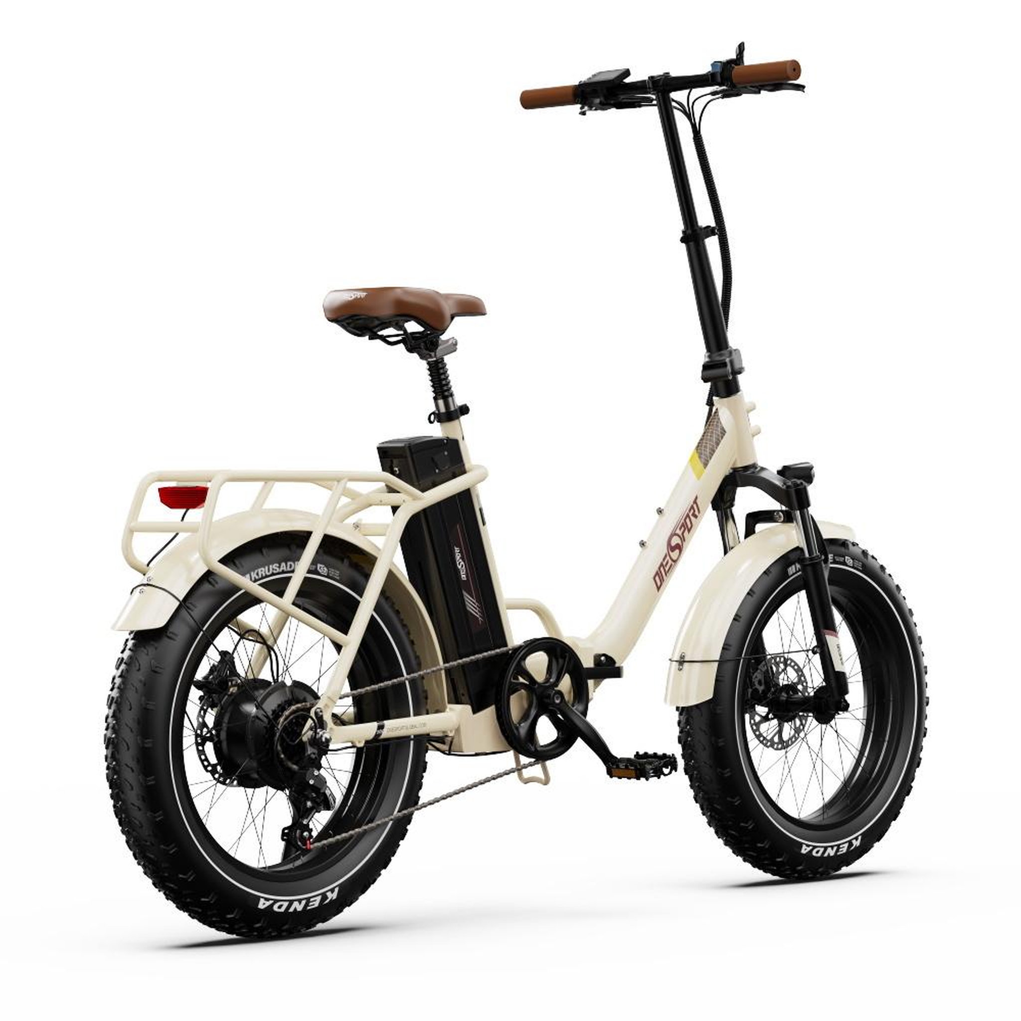 Voir la diapositive 3 : ONESPORT Vélo électrique pliable Onesport OT16 Max, 20 pouces