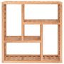 Voir la diapositive 3 : VIDAXL Etagere murale 49x15x49 cm Bois massif de noyer