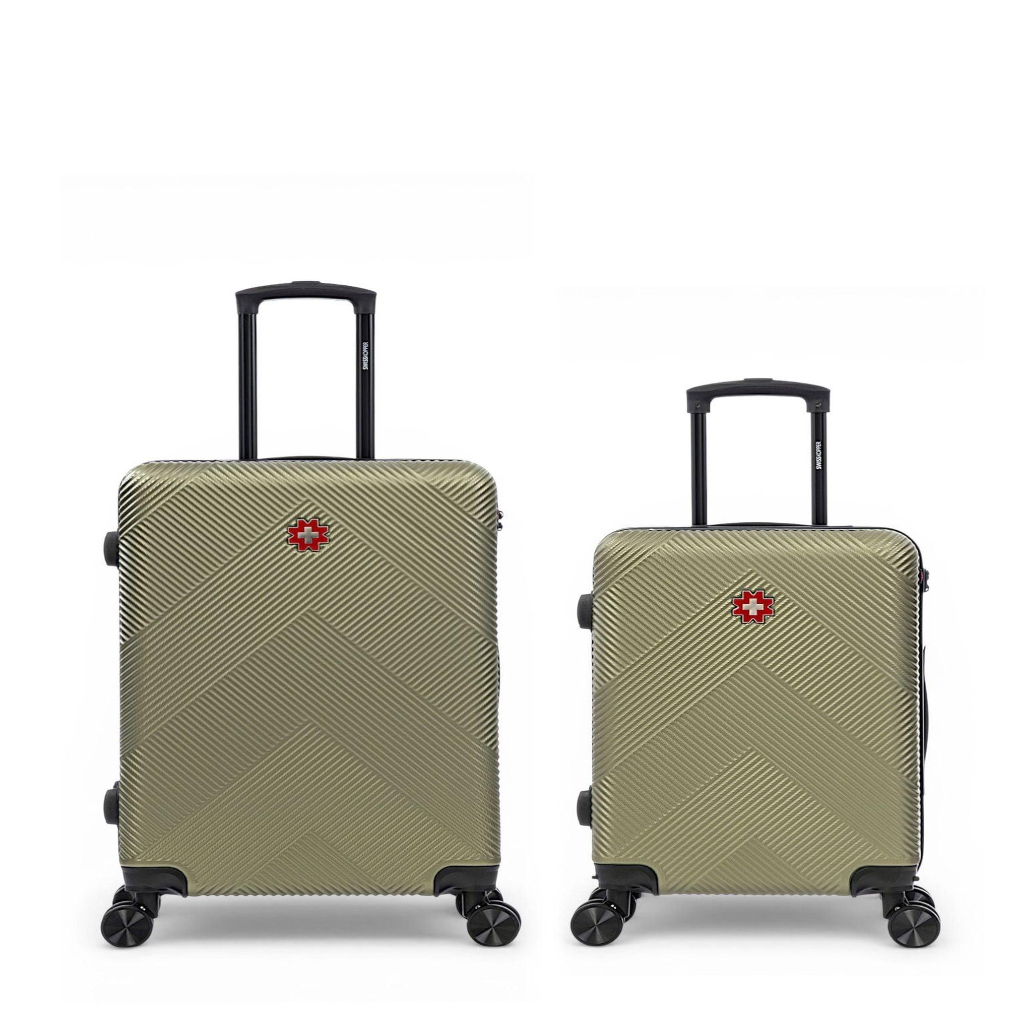 SWISS KOPPER Lot de 2 Valises Rigides Taille Moyenne et Cabine OLTEN