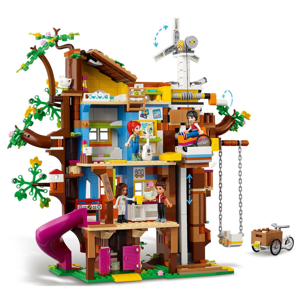 LEGO Friends 41703 - La Cabane de l&rsquo;Amitié dans l&rsquo;Arbre