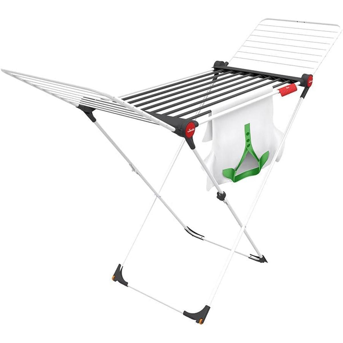 vileda Séchoir à Linge Etendage pliable Tubes Anti-plis 19 m avec ailes VILEDA