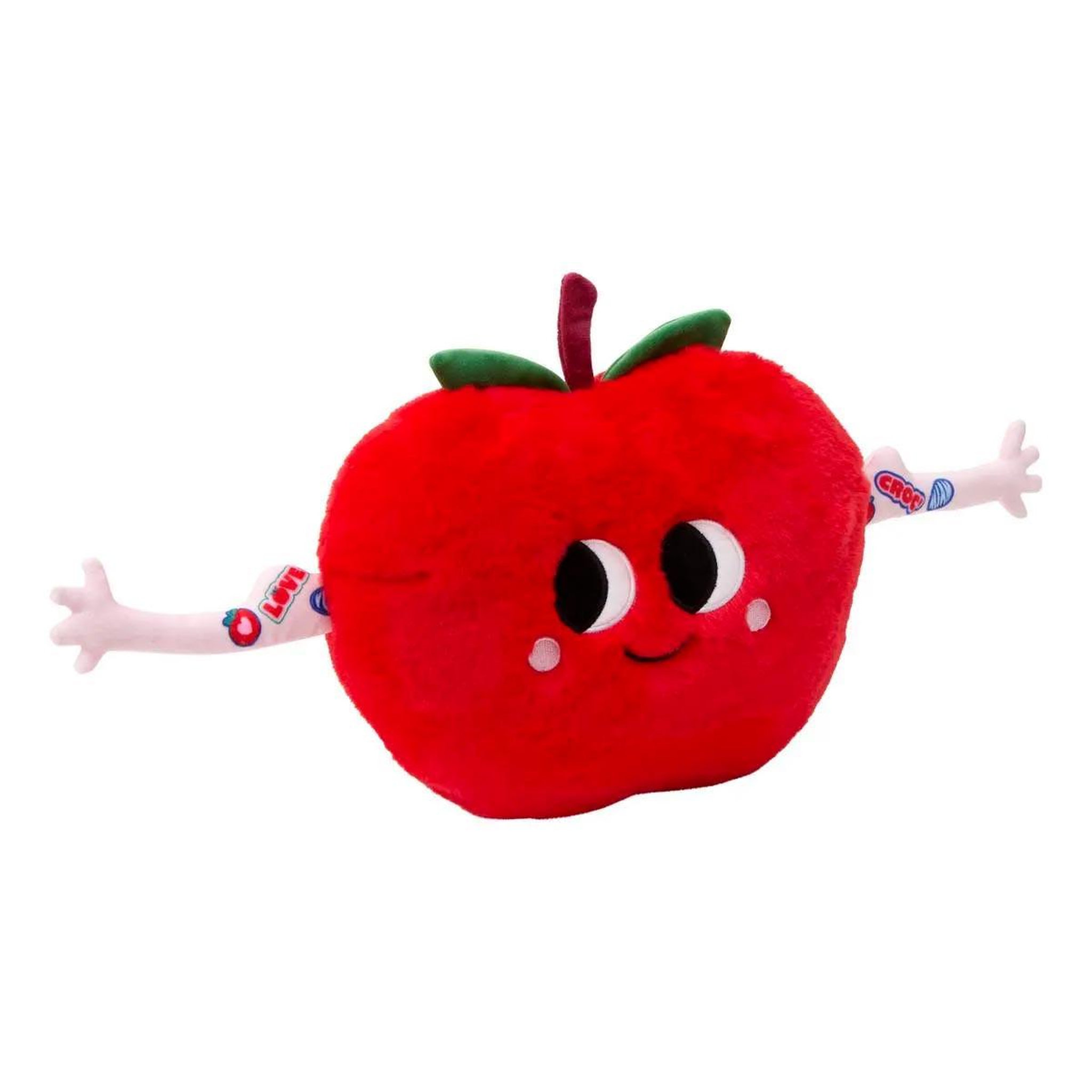 Atmosphera Kids Peluche enfant pomme  chachapop  28cm rouge