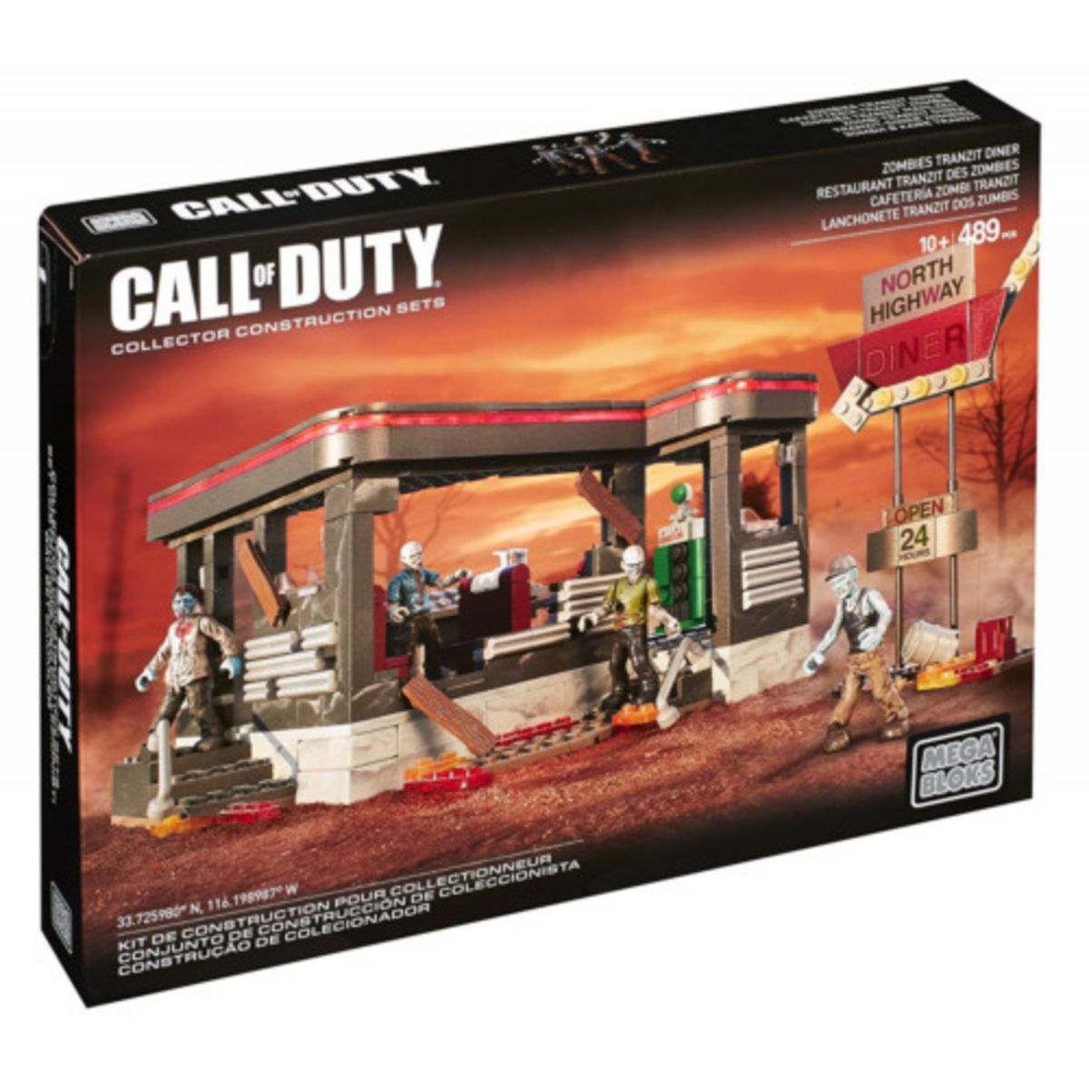 MEGABLOKS Le restaurant Tranzit des zombies - Call of Duty