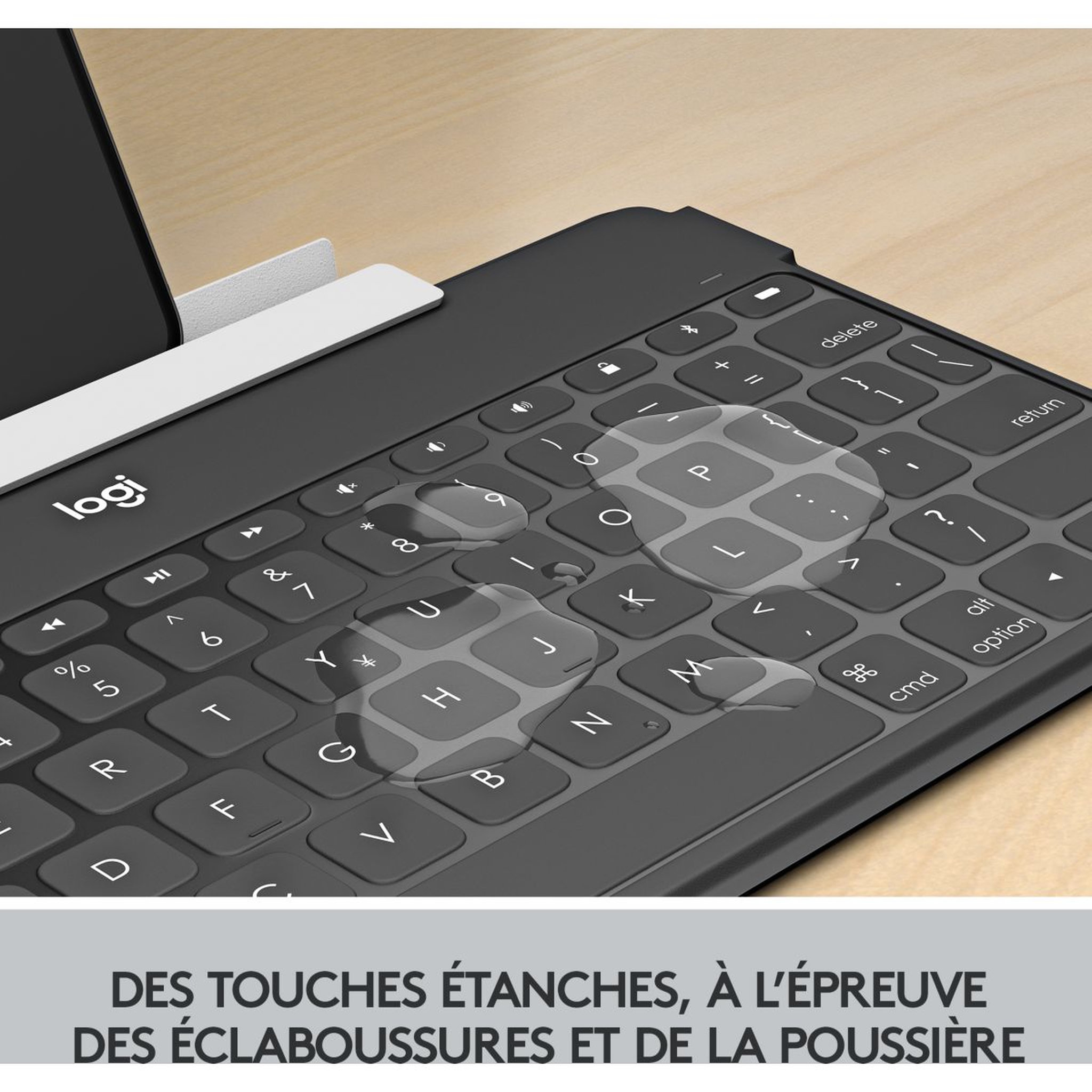 Voir la diapositive 5 : Logitech Clavier sans fil Keys To Go - Noir