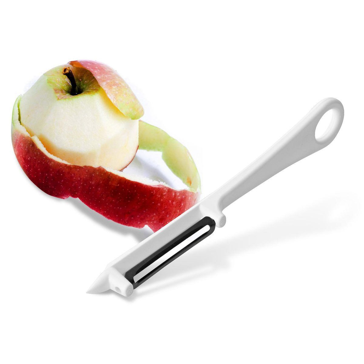 Fackelmann Eplucheur à légumes pour gaucher et droitier 16,5 cm Fackelmann