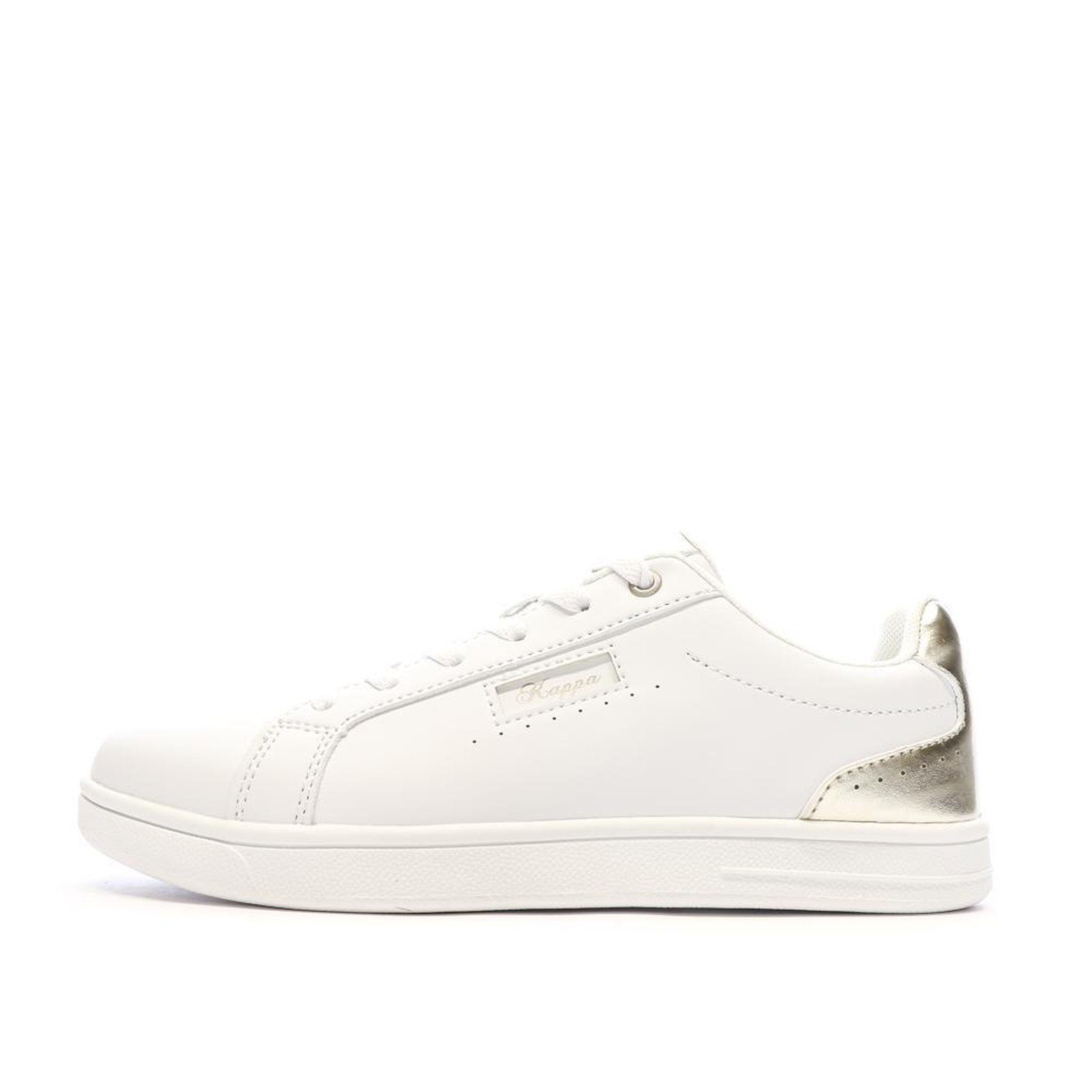 Voir la diapositive 1 : KAPPA Baskets Blanches Femme Kappa Ashew