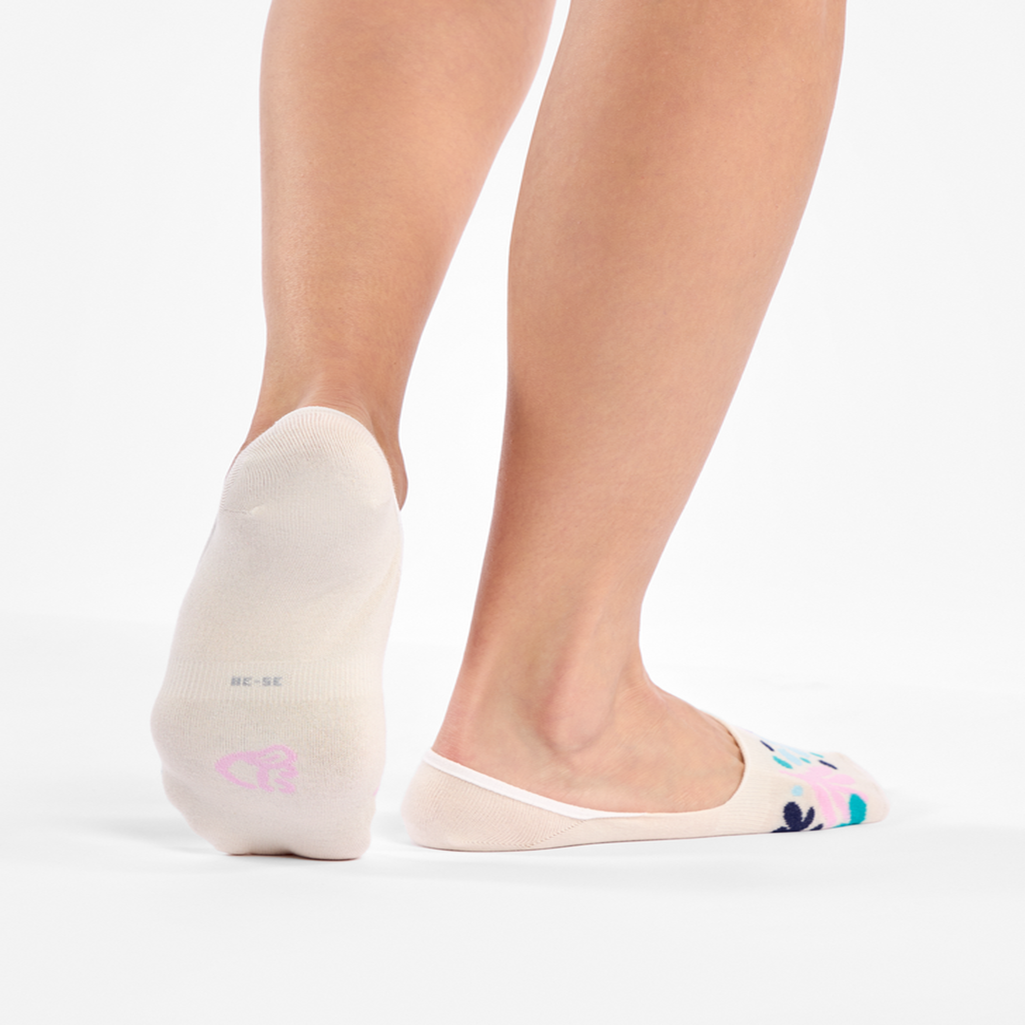 Voir la diapositive 3 : DEDOLES Protège-pieds feuilles turquoise