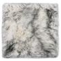 Voir la diapositive 2 : VIDAXL Coussins de chaise lot de 2 Melange gris fonce Mouton veritable