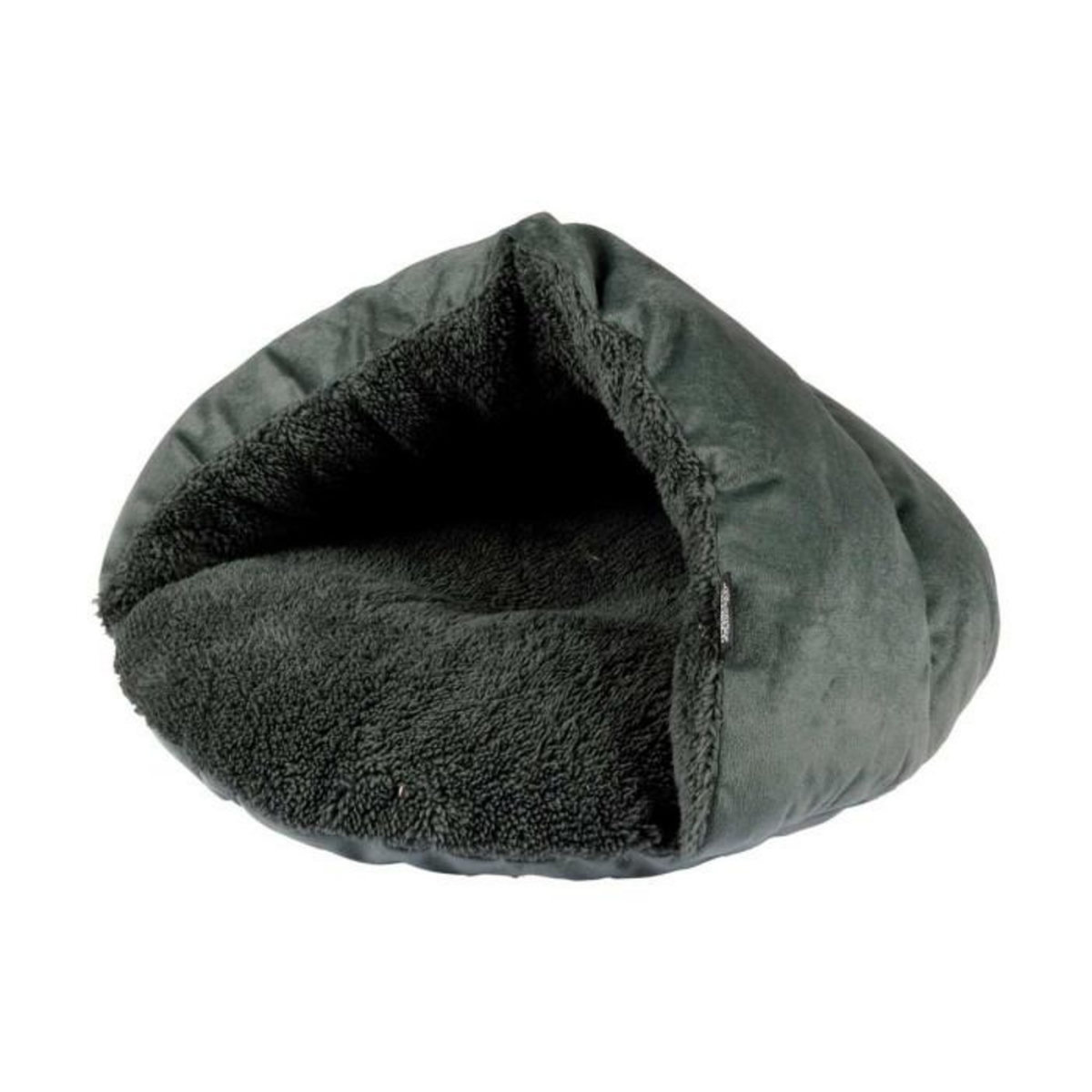 Paris Prix Niche Chausson pour Chat  Sweet Cat  45cm Vert Foncé