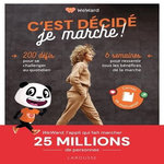 C'EST DECIDE, JE MARCHE !, WeWard