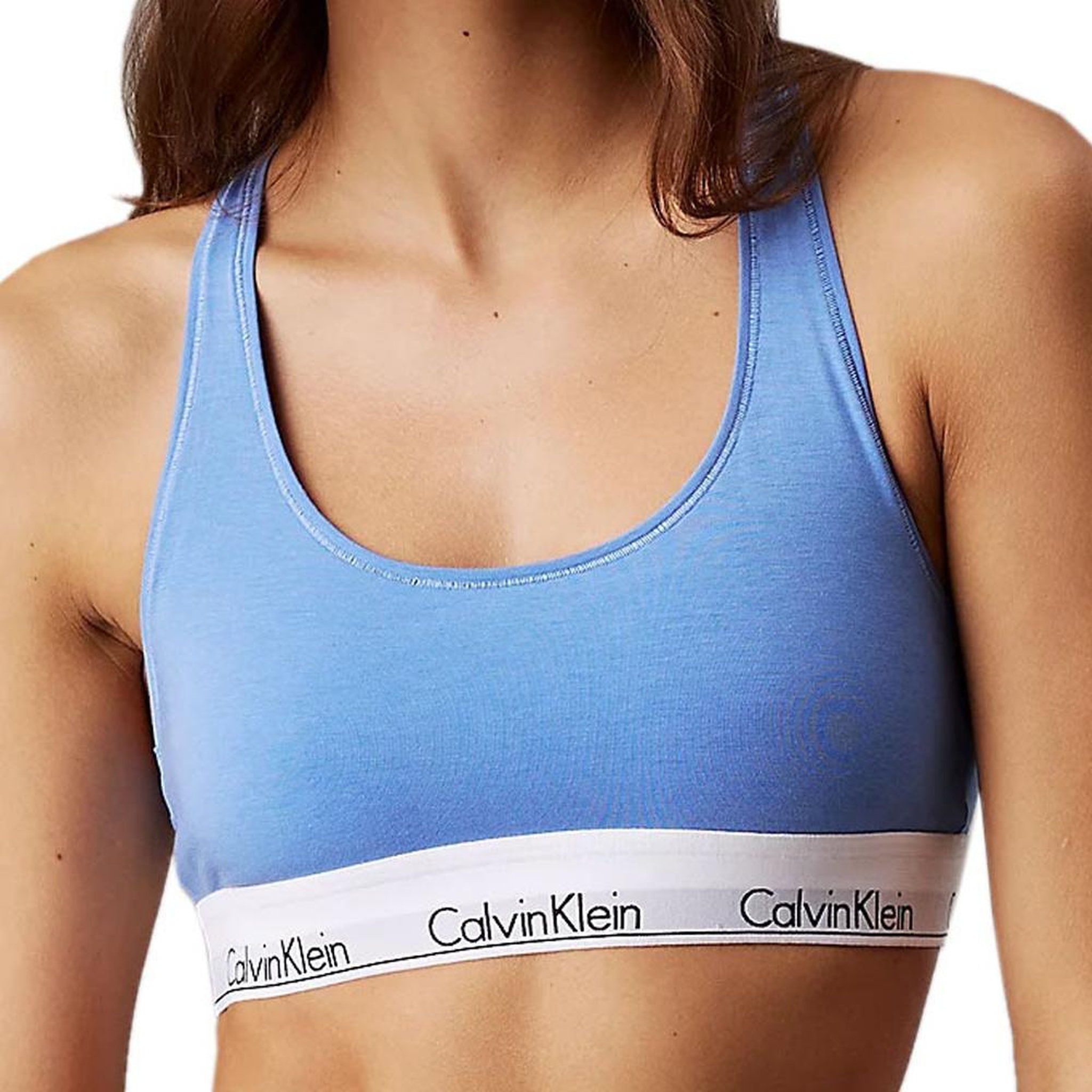 CALVIN KLEIN JEANS Brassière Bleu Femme Calvin Klein Jeans Unlined 0000F3785E. Coloris disponibles : Bleu
