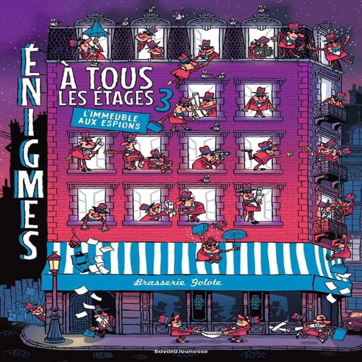 ENIGMES A TOUS LES ETAGES. TOME 3, L'IMMEUBLE AUX ESPIONS, Martin Paul
