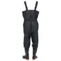 Voir la diapositive 4 : VIDAXL Cuissardes avec bottes et ceinture noir taille 38