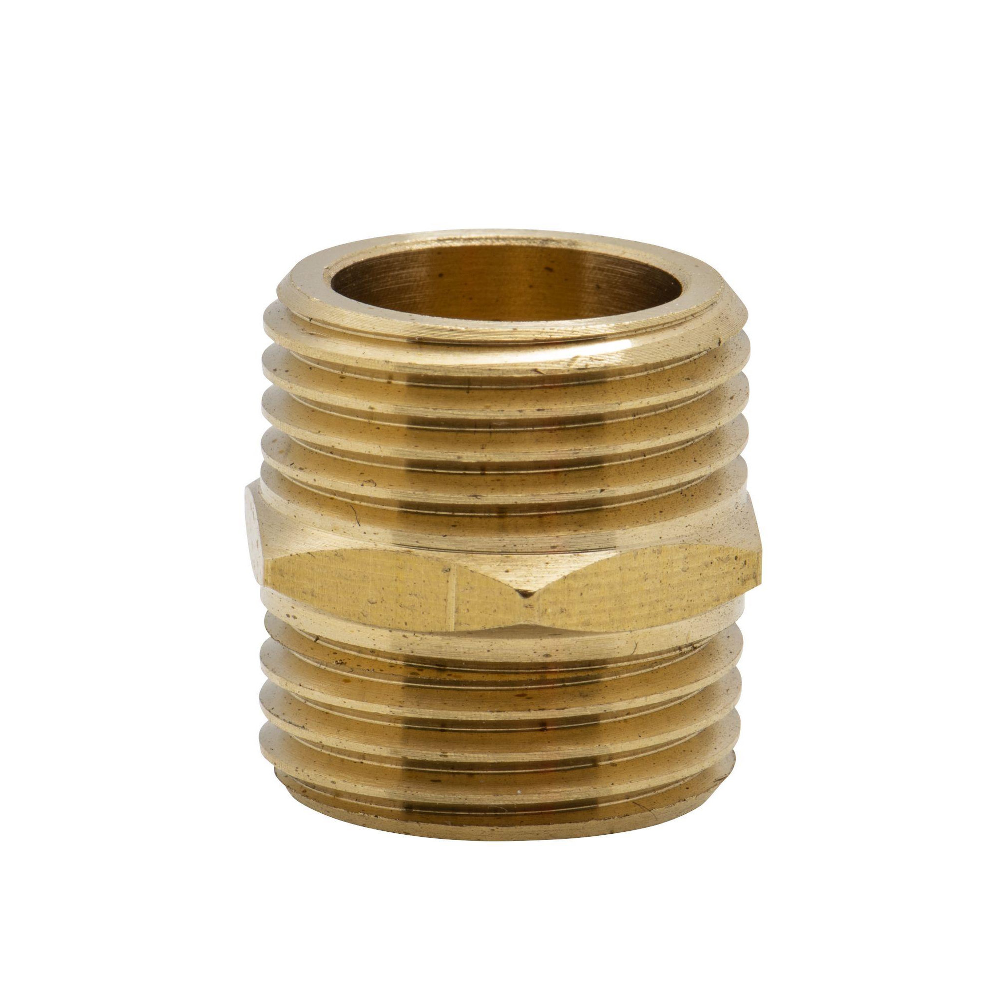 RAIN Raccord manchon laiton mâle - mâle 1-2