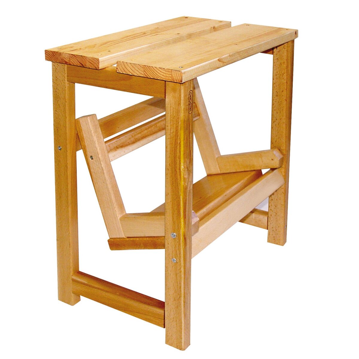 Marchepieds en bois hêtre naturel - Accessoires pour Tables et