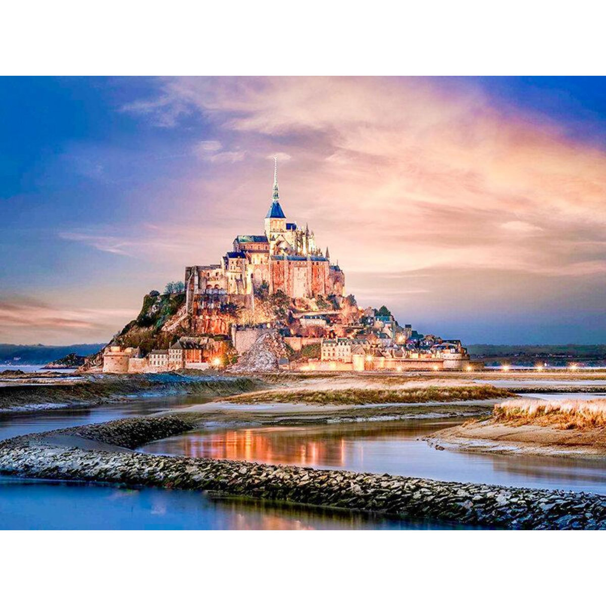 Smartbox Séjour de 2 jours avec accès au spa, soin et champagne près du Mont-Saint-Michel - Coffret Cadeau Séjour