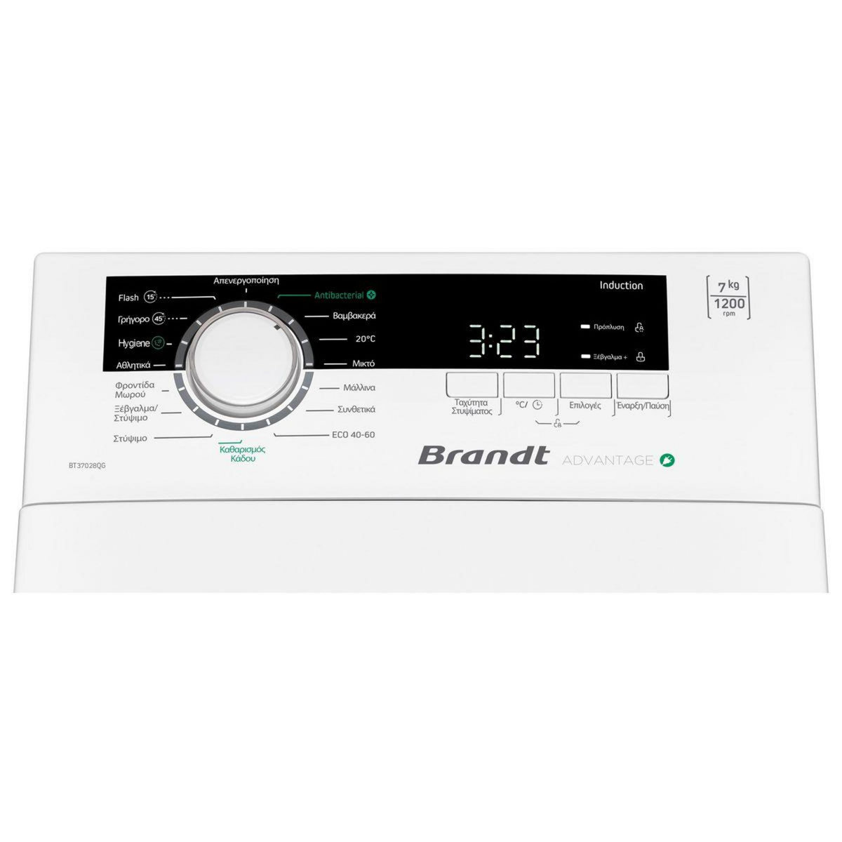 BRANDT Lave linge top BT37028Q