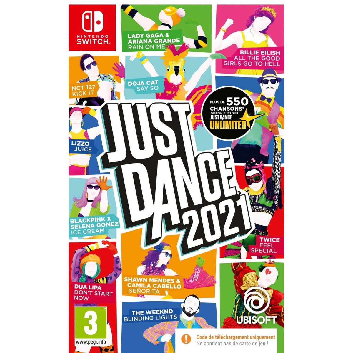 Just Dance 2021 Nintendo Switch - Code de Téléchargement