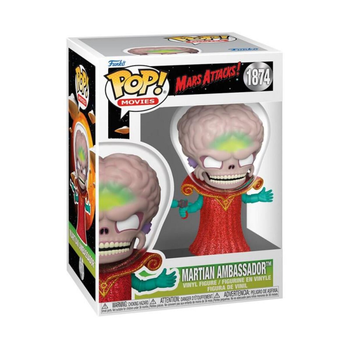 Funko Figurine Funko Pop Movies Mars Attacks Martian Ambassador™