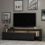 Voir la diapositive 2 : Habitat et Jardin Meuble TV en bois  Beliz  - 192 x 37 x 53 cm - Anthracite