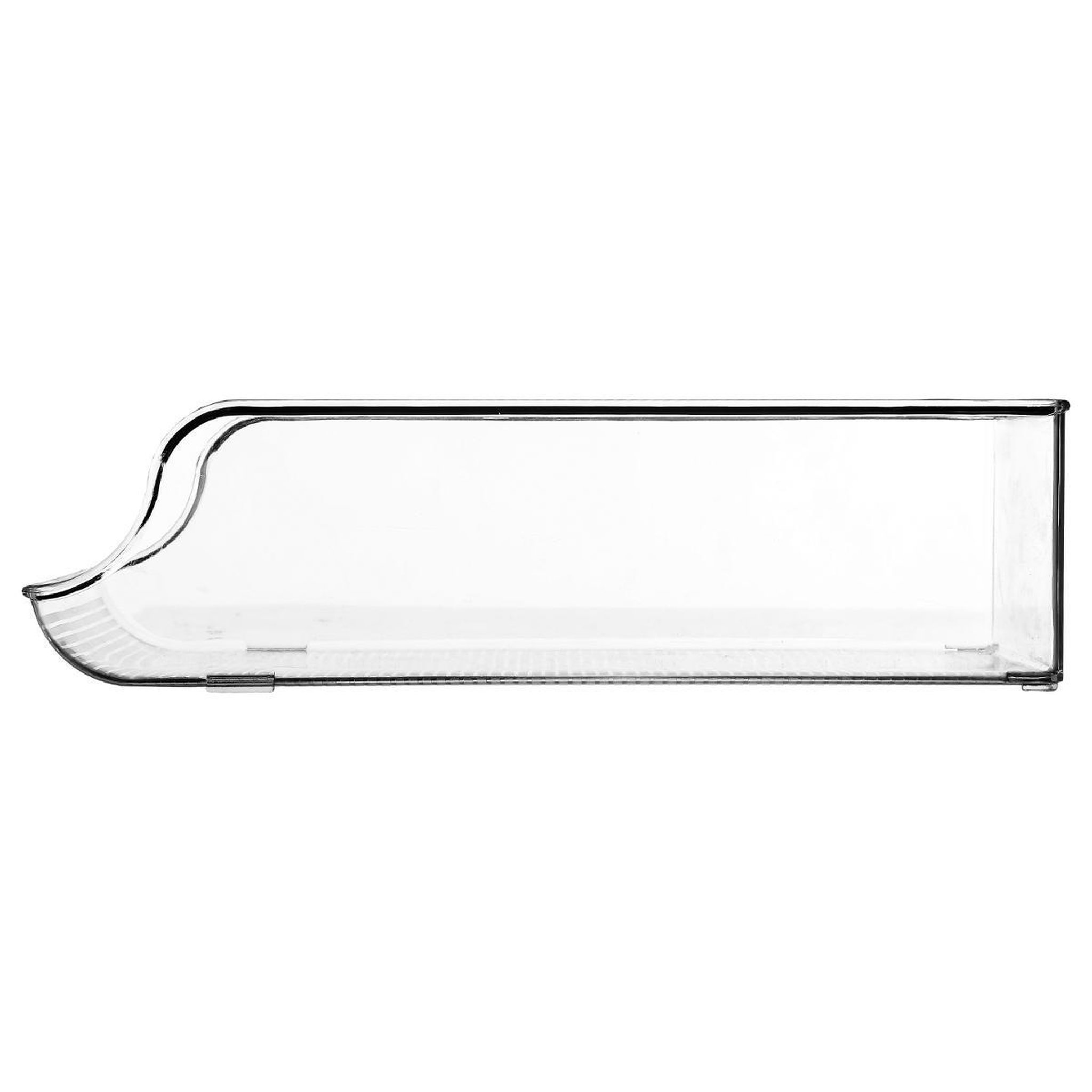 Voir la diapositive 2 : FIVE Bac de rangement  frigo  34cm transparent