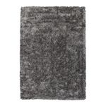 Paris Prix Tapis Shaggy Fait Main  Diamond  Gris Blanc. Coloris disponibles : Gris