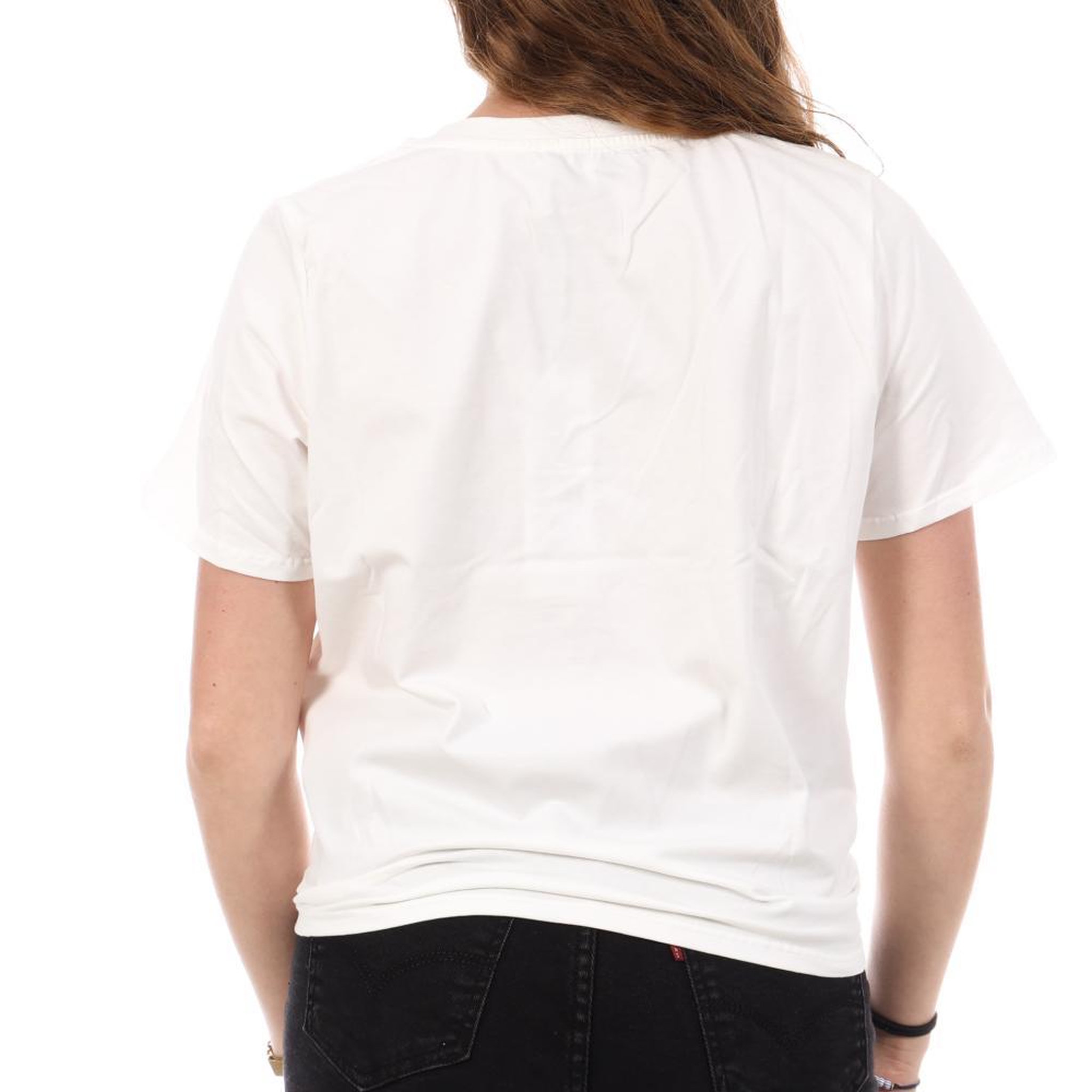 Voir la diapositive 2 : MORGAN T-Shirt Blanc/Ecru Femme Morgan DANNY