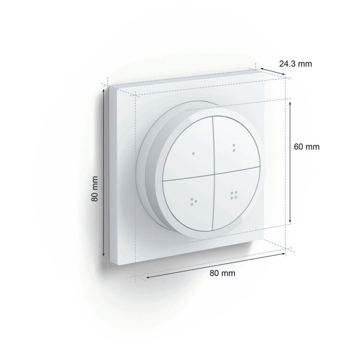 Philips Interrupteur HUE Tap dial switch Blanc