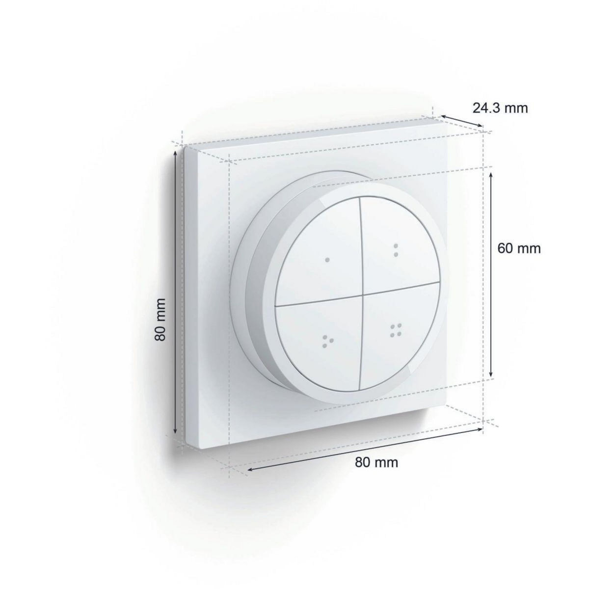 Philips Interrupteur HUE Tap dial switch Blanc