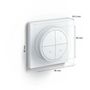 Voir la diapositive 5 : Philips Interrupteur HUE Tap dial switch Blanc