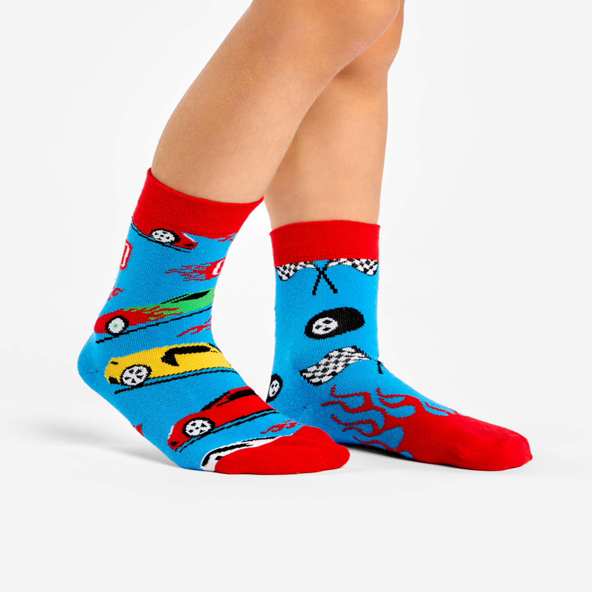 Voir la diapositive 3 : DEDOLES Chaussettes enfants voitures rapides