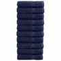 Voir la diapositive 1 : VIDAXL Essuie mains de qualité supérieure SOLUND 10 pcs bleu marine