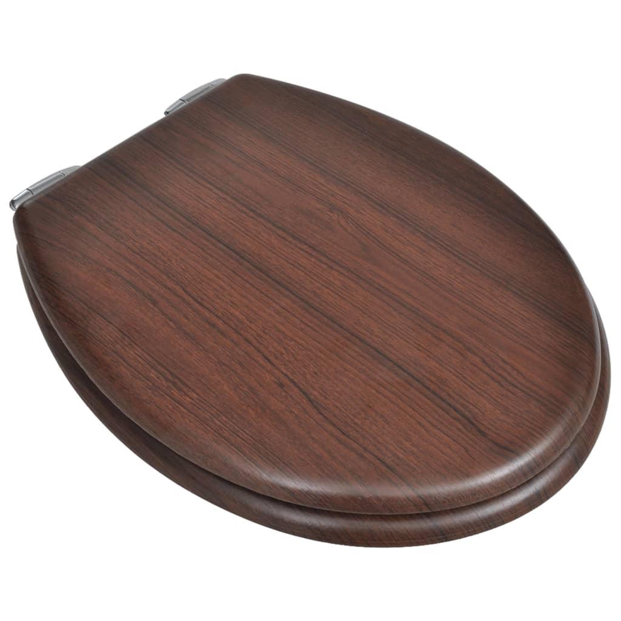 Voir la diapositive 2 : VIDAXL Sieges de toilette avec couvercles 2 pcs MDF Marron