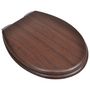 Voir la diapositive 2 : VIDAXL Sieges de toilette avec couvercles 2 pcs MDF Marron