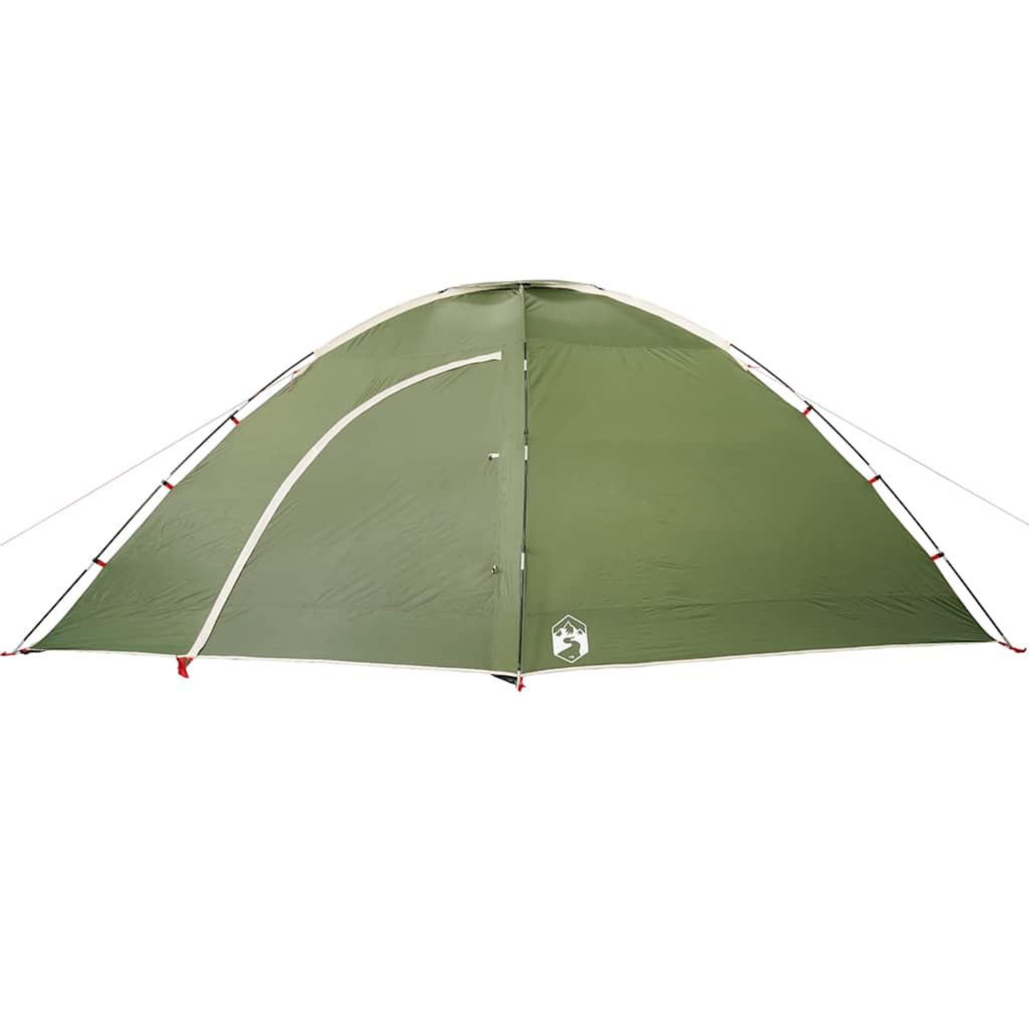 Voir la diapositive 5 : VIDAXL Tente de camping 8 personnes vert impermeable
