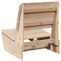 Voir la diapositive 5 : VIDAXL Chaise de jardin 60x64x70,5 cm bois de pin massif