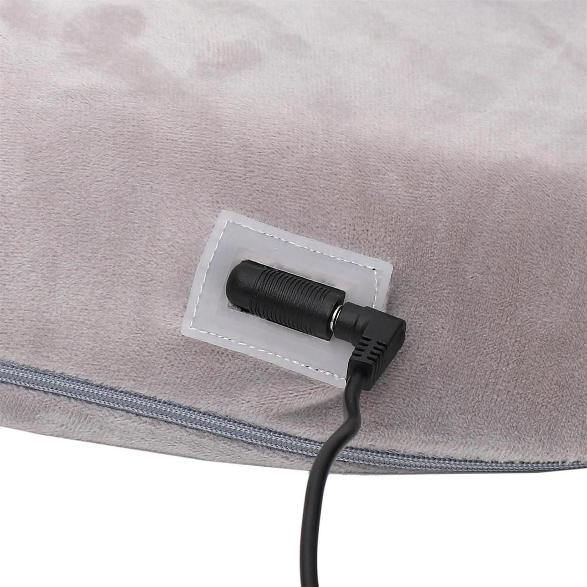 Voir la diapositive 5 : SENSLY Coussin de posture  massant & chauffant  43cm gris
