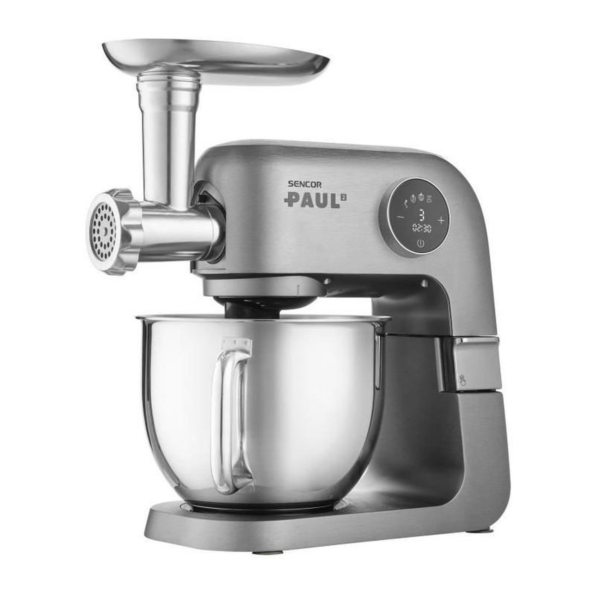 Voir la diapositive 5 : SENCO Robot pâtissier - SENCOR - STM 7740 PAUL 2 - 1500 W - Acier inoxydable