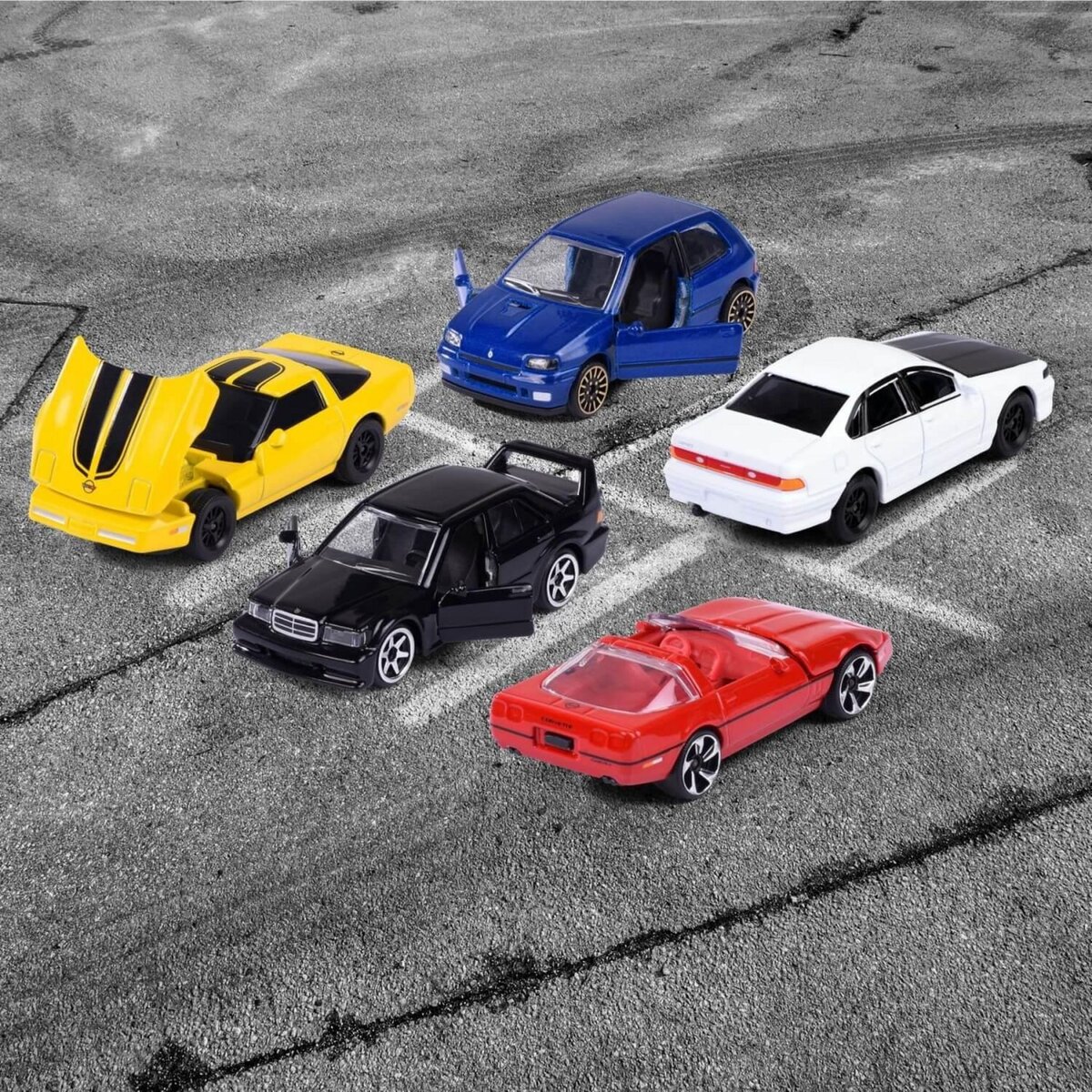 Majorette Coffret de 5 petites voitures Youngster